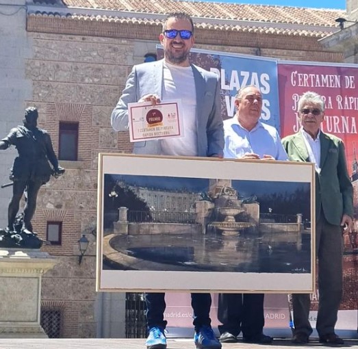 ENTREGA del 1º premio a Pablo Rubén López Sanz