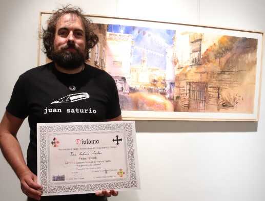 juan-saturio-primer-premio-del-viii-certamen-de-pintura-rapida-manzanares-y-su-entorno