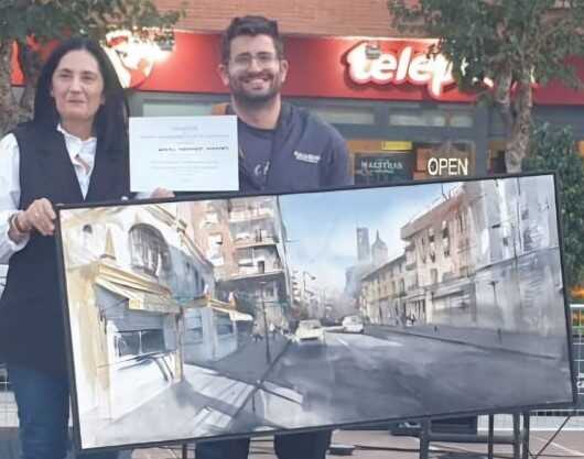 adrian-marmolejo-clarhed-premiado-en-el-viii-concurso-de-pintura-rapida-de-alcantarilla